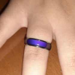  Size 8 Moon Ring Changing Color For Women Men And Kids Mood Ring