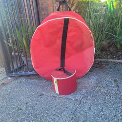 Xtra Large Wreath Bag With Light Storage Bag