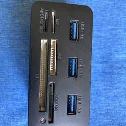 Multiple Ports Usb SD CF Card Adapter 