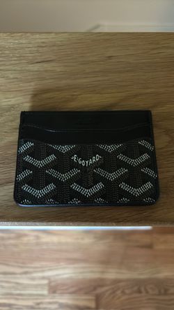 Men black and grey card holder