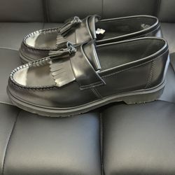 Dr. Martens “Arcadia Rub Off Leather Tassel Loafers”