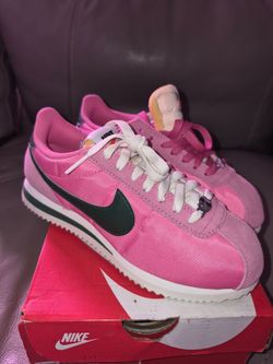 Nike Cortez  USW 6 Pink White Evergreen