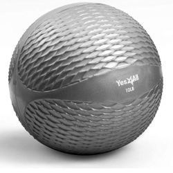 Yes4All Diamond Grip Weighted  10 Lbs, Toning Ball for Exercise, Soft Medicine Balls for Exercise, Pilates, Yoga, Balance, Flexibility.