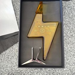 Tesla Tequila Decanter (Empty) Brand New - Limited Edition