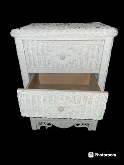 Wicker 3 pc bedroom