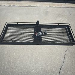 Hitch Cargo Carrier + Ramp + Hitch + Lock And Key 