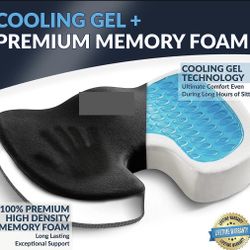 Gel Enhanced Seat Cushion