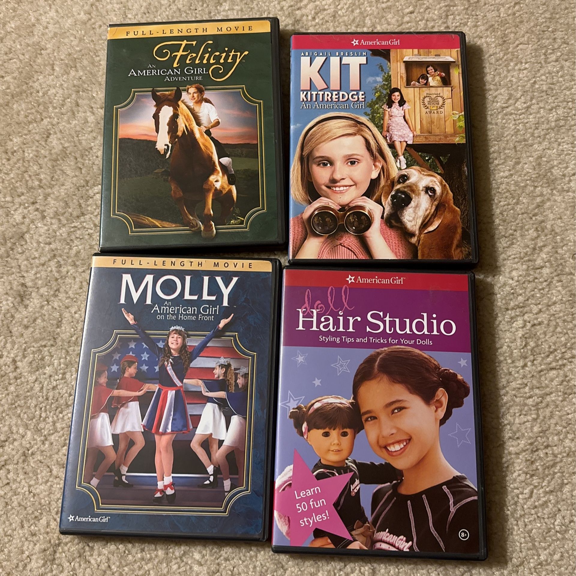 DVD MOVIES + 2 VHS TAPES & 1 Audio Book