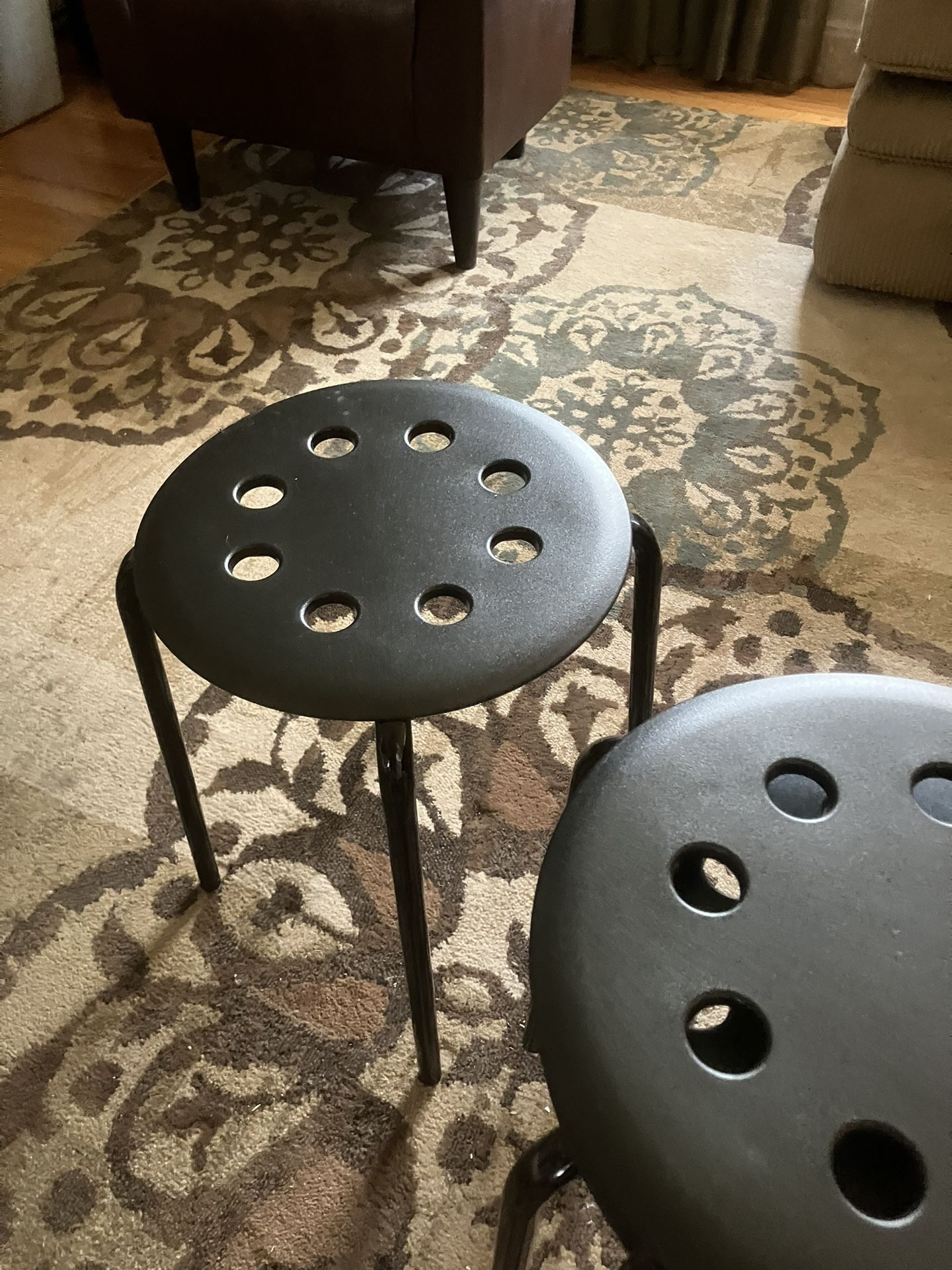IKEA Black Stool