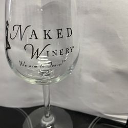 wine glass from Naked Winery 