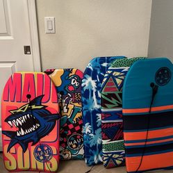 Maui and Sons 33 inch Lightweight Bodyboard with Leash 