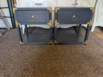 Beautiful Solid Wood Nightstand Set