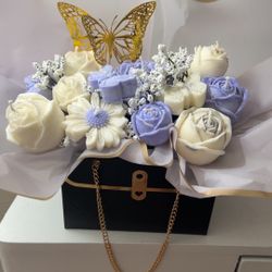 Candle Bouquet Flowers 