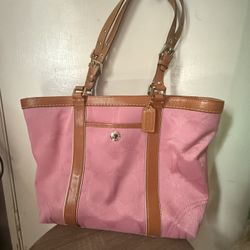 Pink Coach Bag 