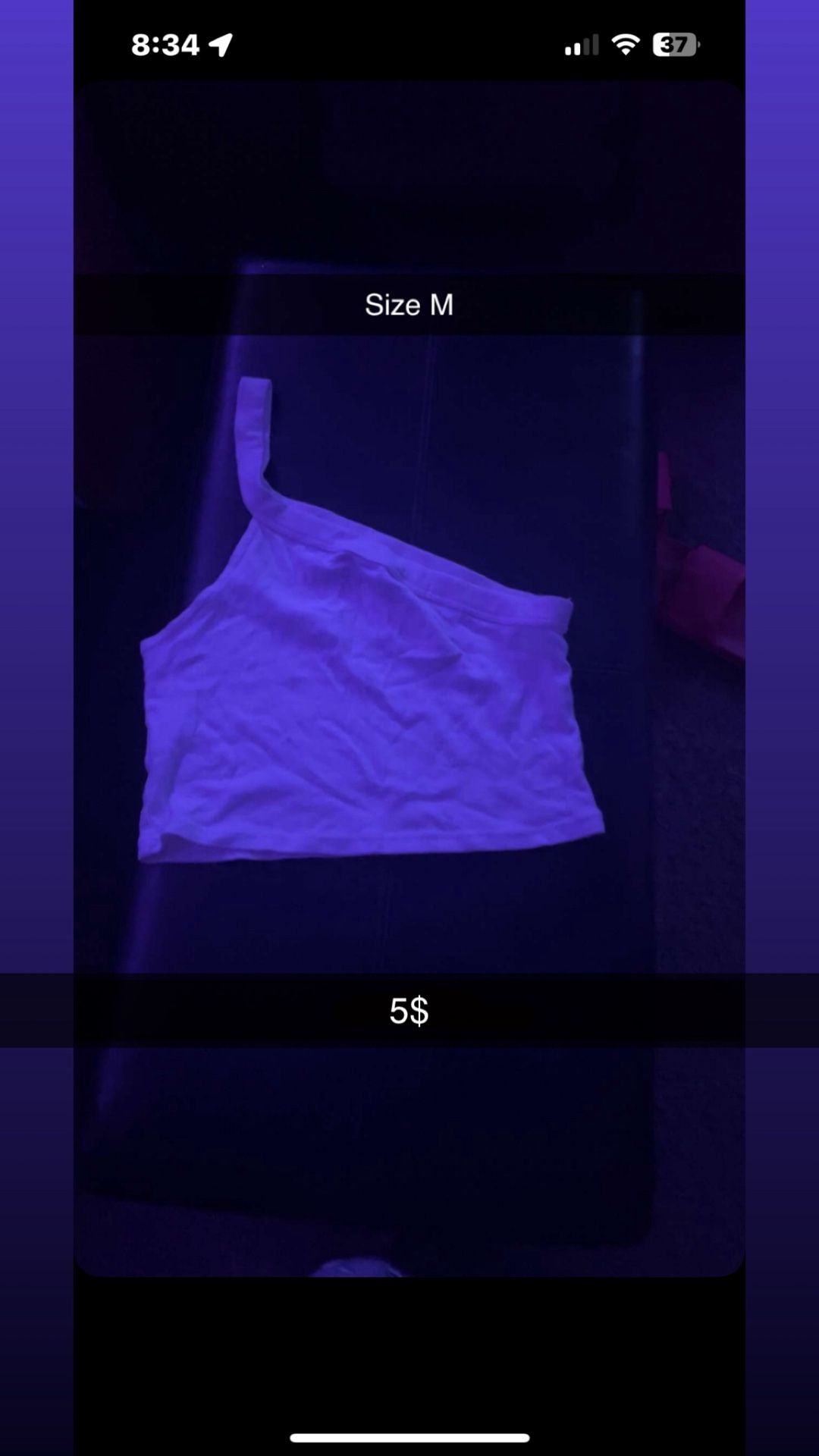 White Crop Top