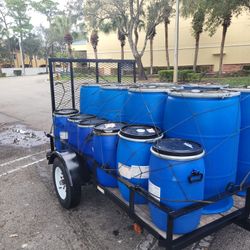 WATER TANK 275G FOOD GRADE BARRELS 