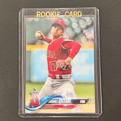 2018 Topps Update Pitching Los Angeles Angels RC Rookie Card Shohei Ohtani #US1