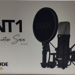 Rode NT1 Signature Series Studio Condenser Microphone New Open Box 