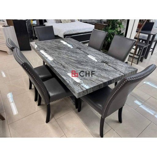 Modern 7 Piece Dining Table Set - Limited Time Offer