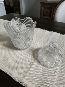 Crystal Candy Dish - Vase