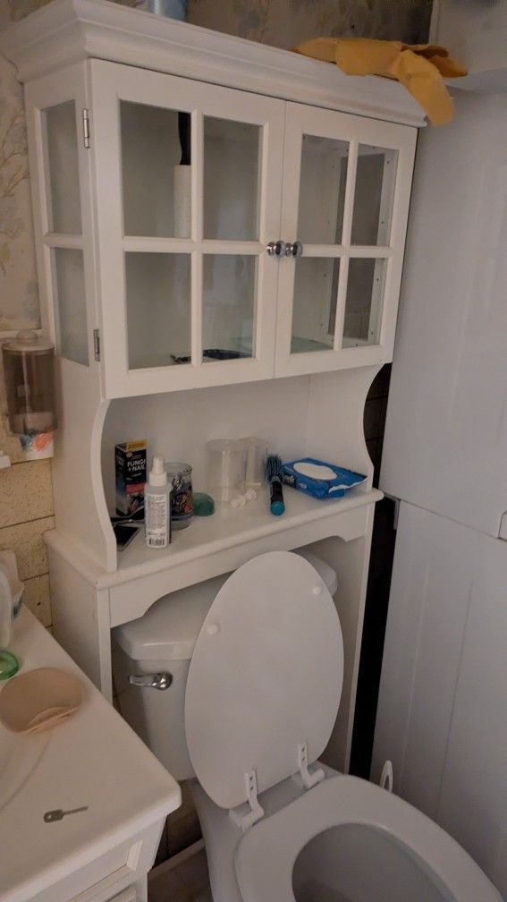 Cabinet For Over The Commode