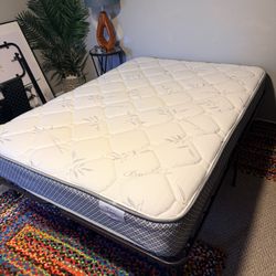 Full Size Bed Frame & Mattress 