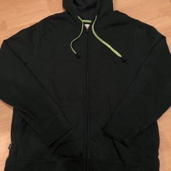 Old navy Mens XL Sweatshirt with speaker Headphones (Green)