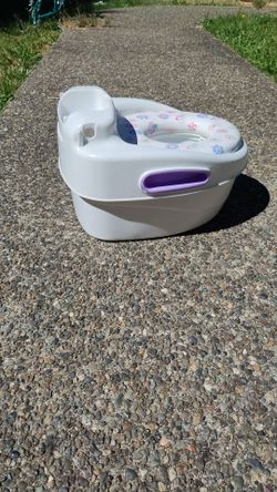 Toddler training toilet.