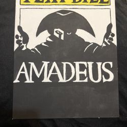 Amadeus Playbill Painting