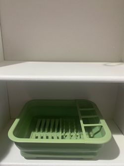 Collapsible dish rack
