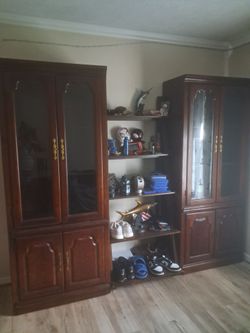 Glass shelving or for china