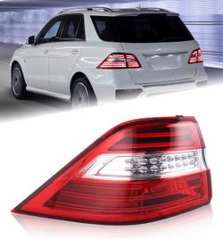 Left Driver Side LED Outer Tail Light Fit for 2012 2013 2014 2015 Mercedes Benz ML350 ML550 W166 Rear Lamp Assembly LH USA Style101 MB