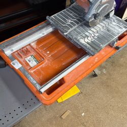 Ridgid Tile Saw 