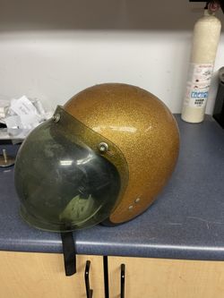 Vintage Motorcycle helmet