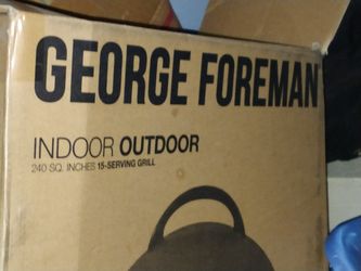 George Foreman Indoor Outdoor Grill
