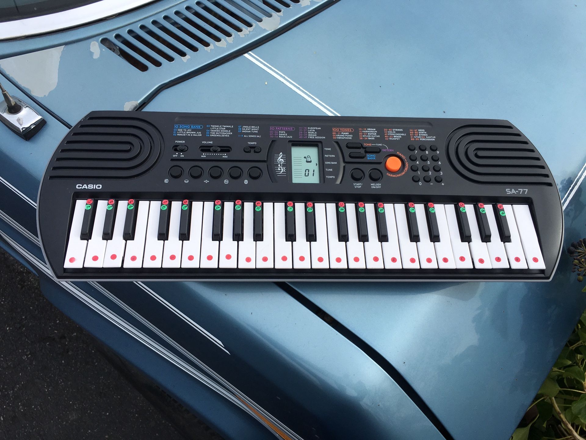 Keys Sa 77 Casio Price India Casio Sa77 Keyboard With Adapter At