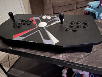 X-Arcade Tank stick. Real Deal Dual Joystic W/ Trackball 