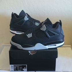 Jordan 4 Retro SE Black Canvas Brand New DS 💯 Authentic Size 8.5m