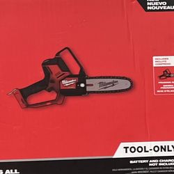 Milwaukee 18-Volt Lithium-Ion Brushless Battery 8 in. HATCHET Pruning Saw (Tool-Only)