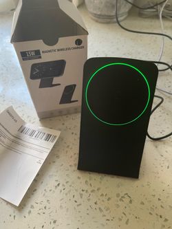 15W Magnetic Wireless Fast Charger Stand for iphone 12/13/14/15