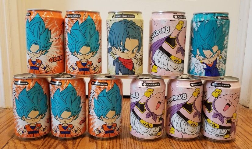 Dragon Ball Z Collector Cans