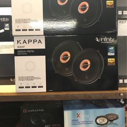 Infinity Kappa 6.5 Inch Speakers On Sale For 99.99