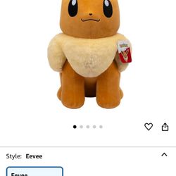 Pokemon Plush 24" - Eevee like new