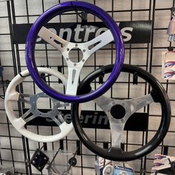 Boat steering wheels