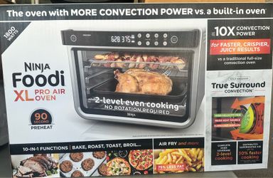 NINJA FOOD XL PRO AIR OVEN