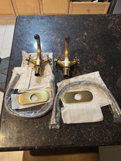Bathroom sink faucet I have 2 $50 each
