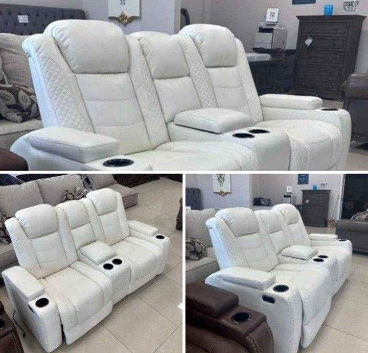 Party Time Power Recliner Loveseat By Ashley