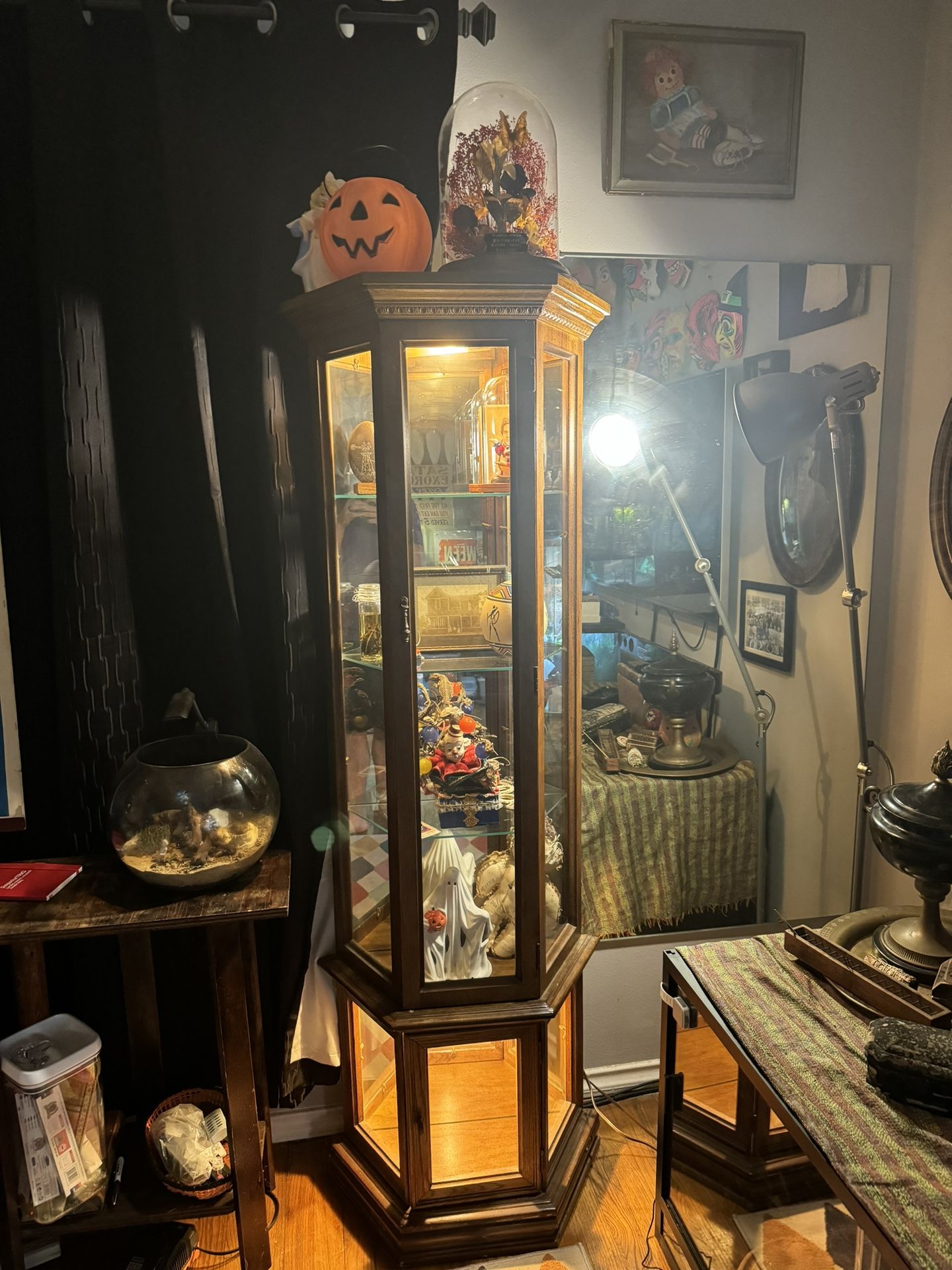 Vintage curio cabinet!! Getting Harder To Find!!