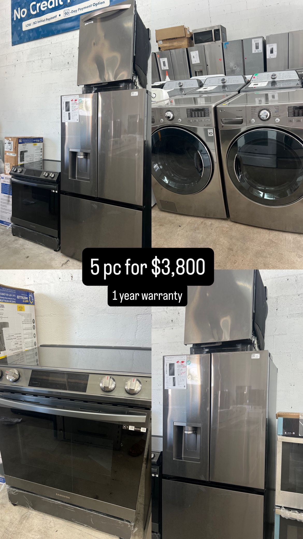 5-Piece Appliance Bundle – Only $3,800 
