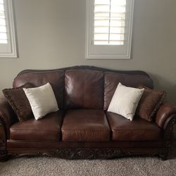 Couch And Loveseat Leather